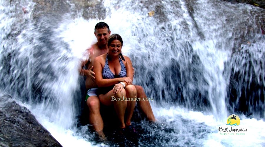 Blue Hole Secret Falls pool