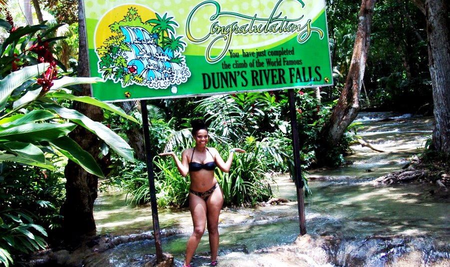 Dunn’s River Falls climb