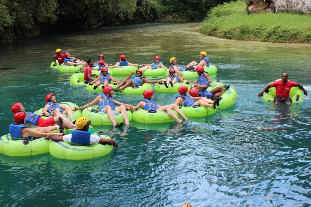 White River tubing from Grand Muthu Runaway Bay Club Caribbean